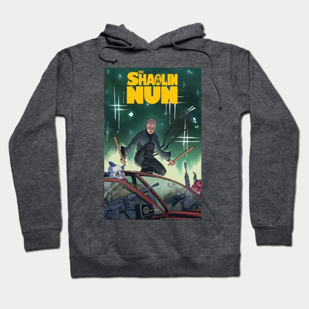 Issue 3 Cover Hoodie by Shaolin Nun